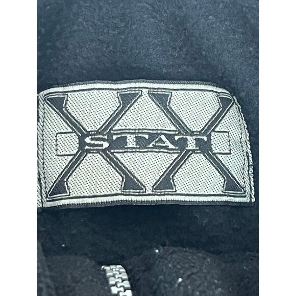 XX Stat Half Zip Sweatshirt Men's L Black High Neck Pullover Long Sleeve Running - Picture 4 of 5